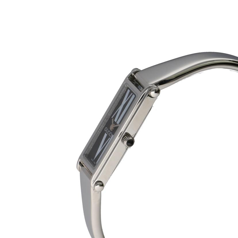 GUCCI グッチ/バングルウォッチ・ブラック/クオーツ/1500L//105*****/ABランク/75