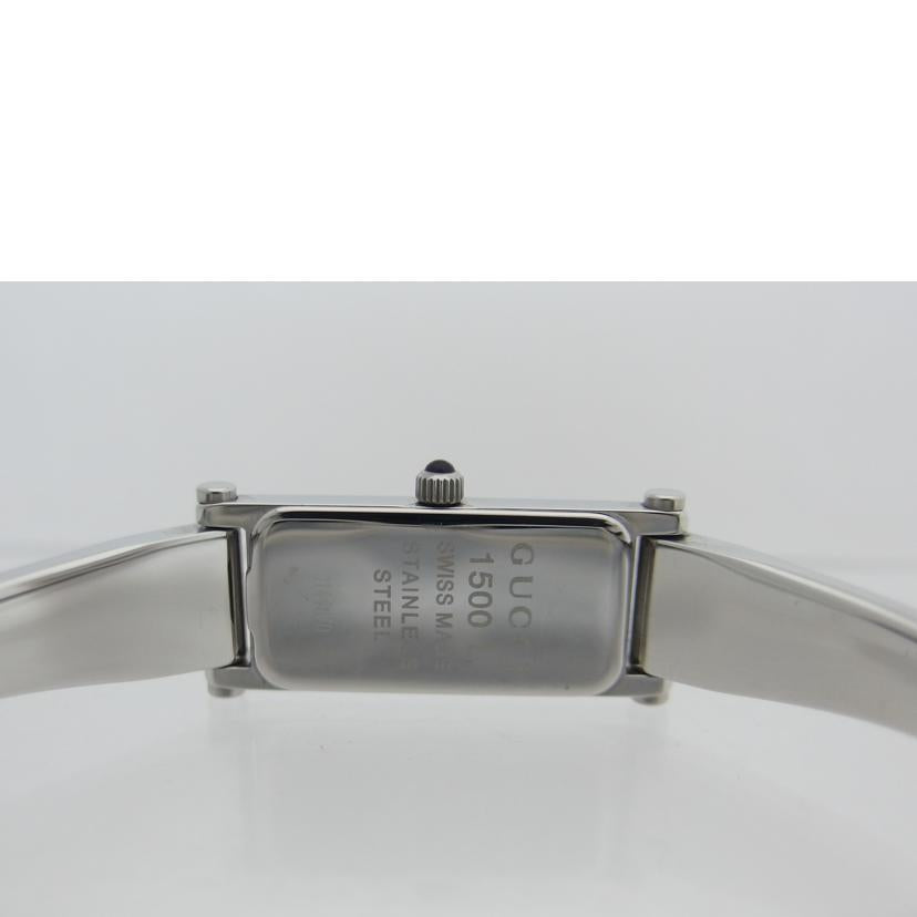 GUCCI グッチ/ピンクシェル文字盤/バングルウォッチ/クォーツ/1500L//1144870/Aランク/04