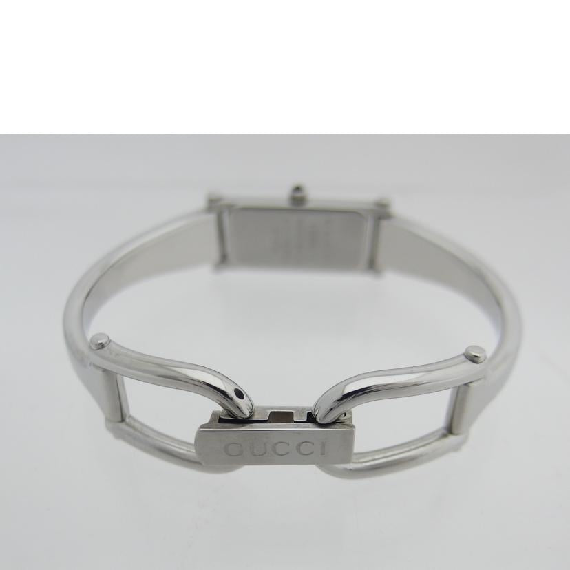 GUCCI グッチ/ピンクシェル文字盤/バングルウォッチ/クォーツ/1500L//1144870/Aランク/04