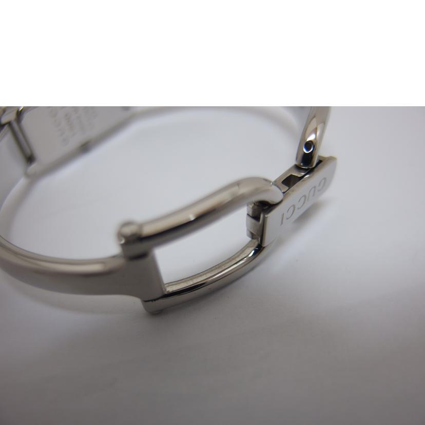 GUCCI グッチ/ピンクシェル文字盤/バングルウォッチ/クォーツ/1500L//1144870/Aランク/04