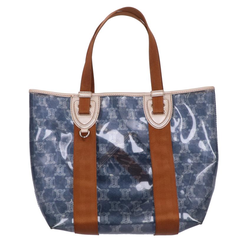 CELINE セリーヌ/マカダム ビニールトート//ABランク/75