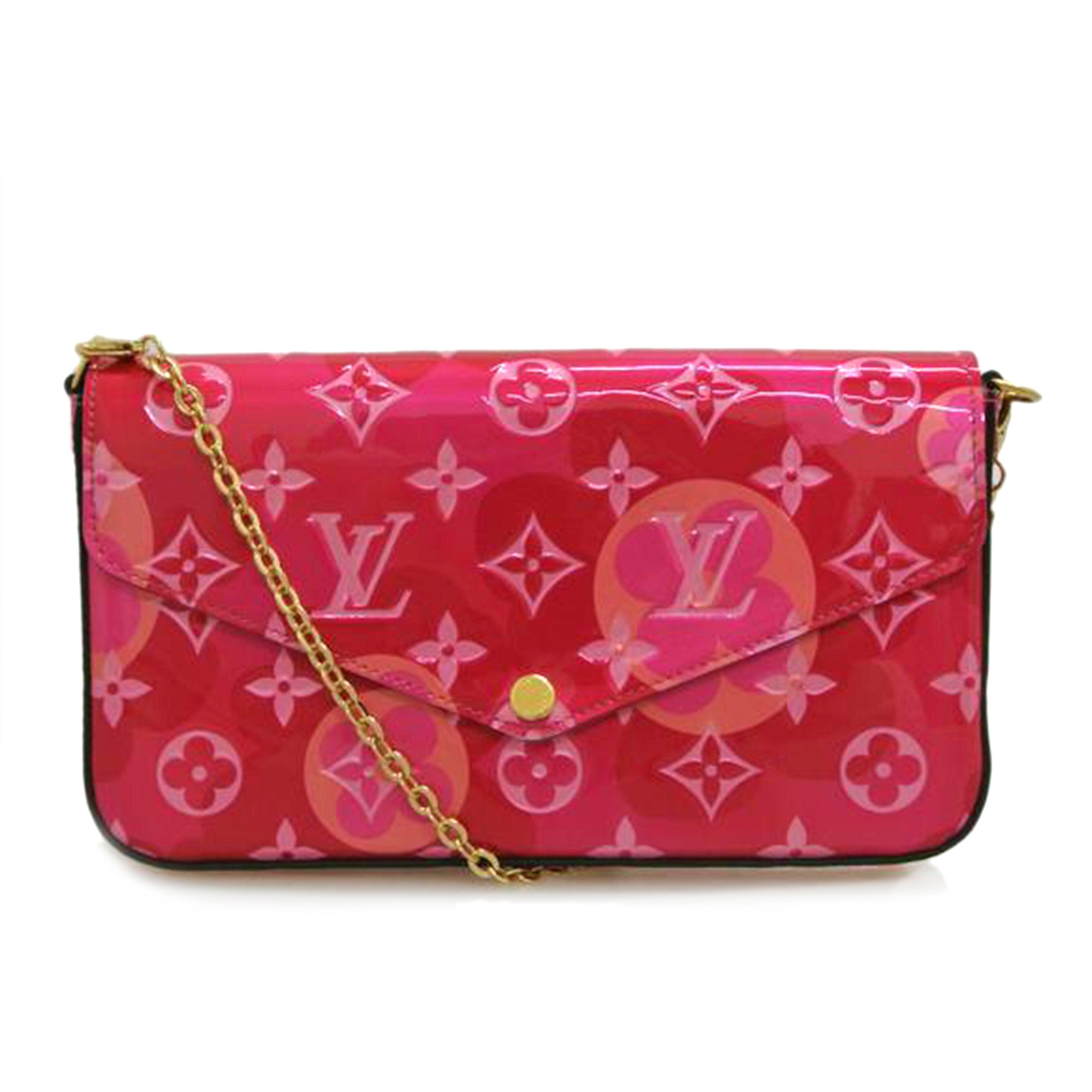 LV ルイヴィトン/ポシェット フェリシーチェーンショルダー 花柄/M90592//TJ4240/ABランク/87
