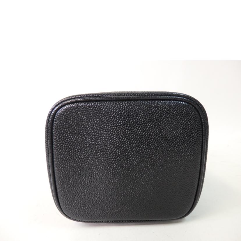 CHANEL シャネル/ココマークバニティ/キャビアスキン/黒/ゴールド金具//8497721/ABランク/84