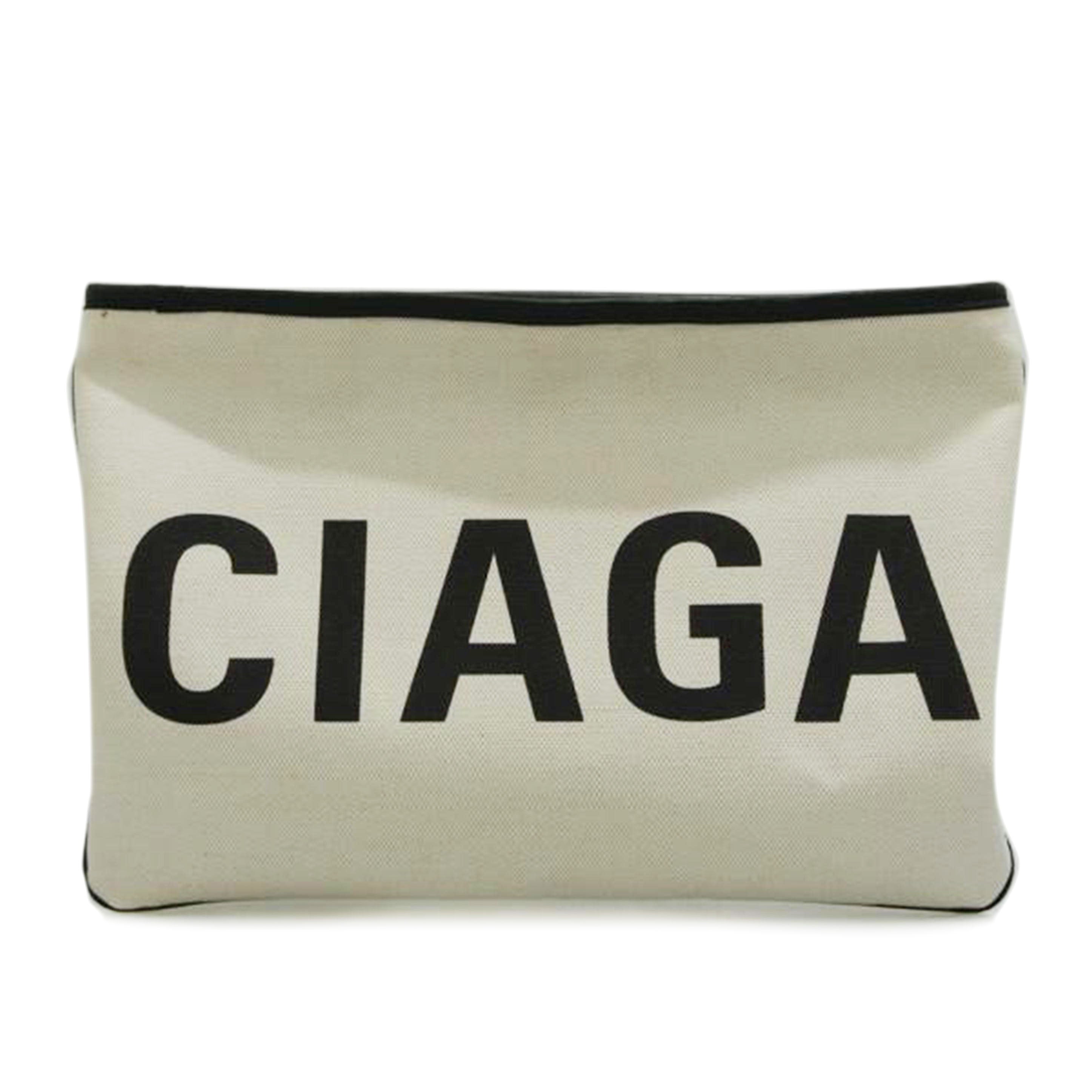 BALENCIAGA バレンシアガ/クラッチバッグ キャンバスレザー/492681.9260//Y.568024/ABランク/87