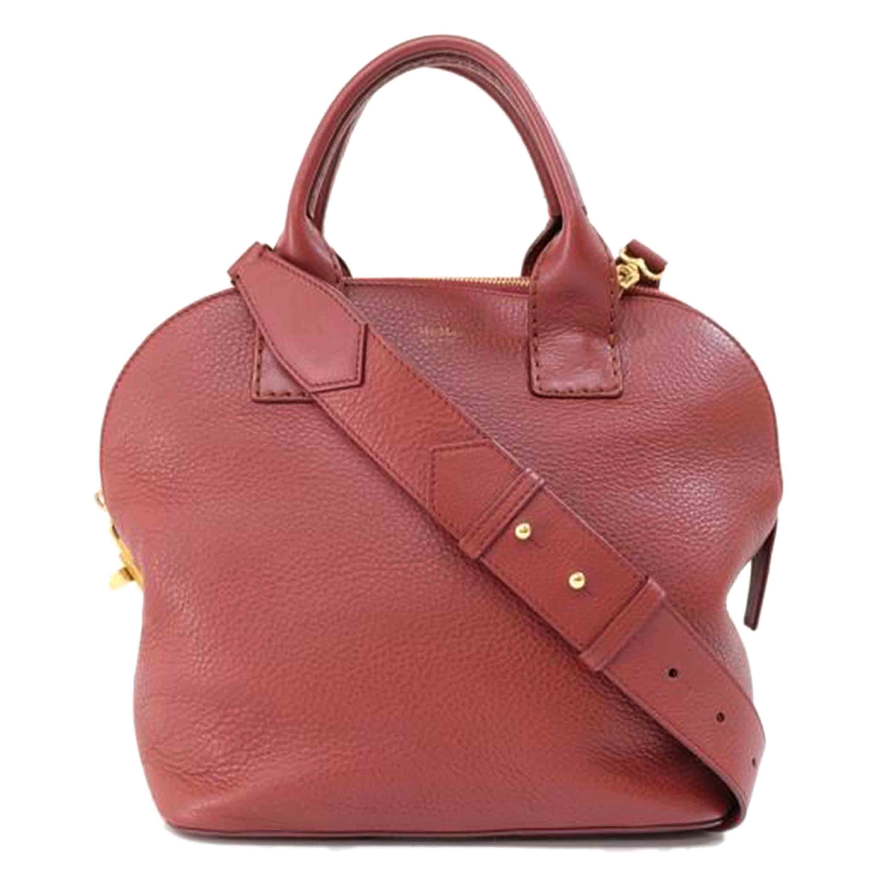 MaxMara マックスマーラ/MaxMara レザー2WAYバッグ 赤/14-51-62887//ABランク/71