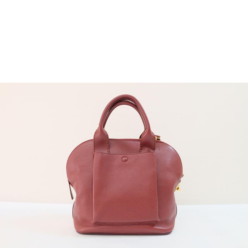 MaxMara マックスマーラ/MaxMara レザー2WAYバッグ 赤/14-51-62887//ABランク/71