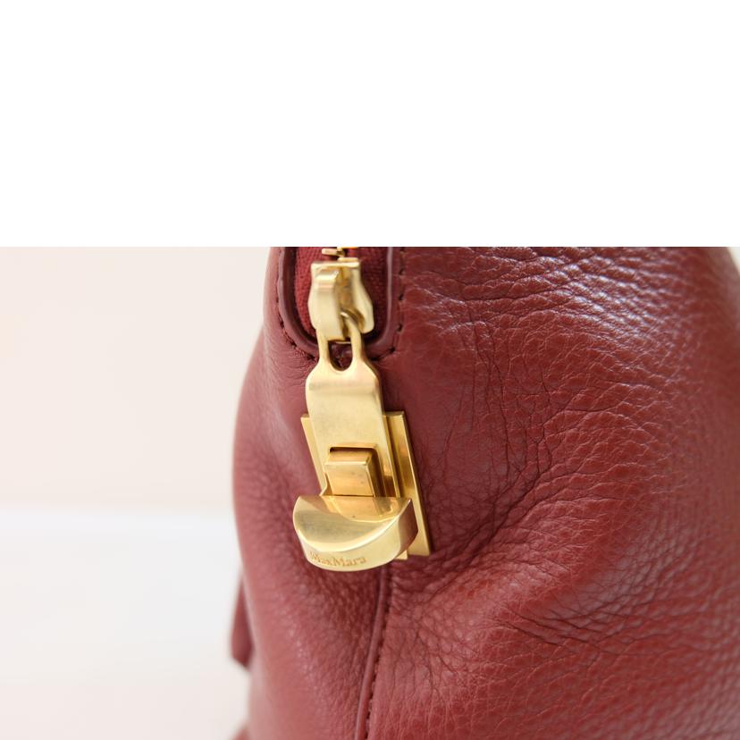 MaxMara マックスマーラ/MaxMara レザー2WAYバッグ 赤/14-51-62887//ABランク/71