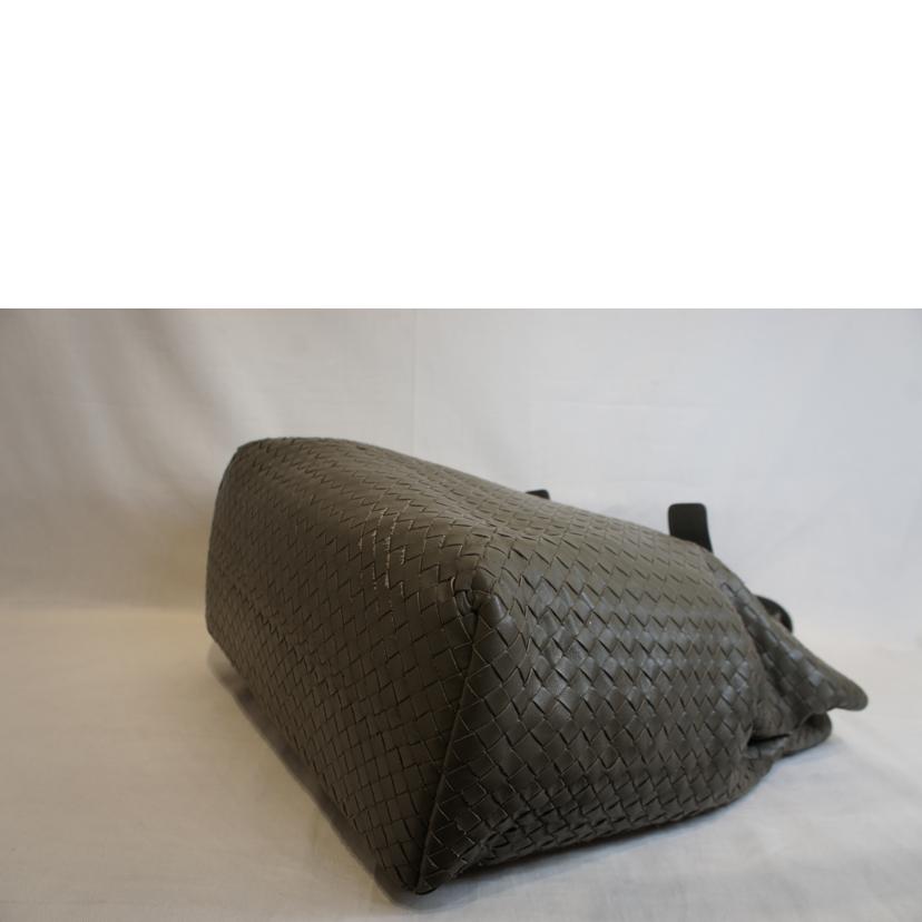 BOTTEGA VENETA ボッテガヴェネタ/イントレチャートトート/グレー//ABランク/92