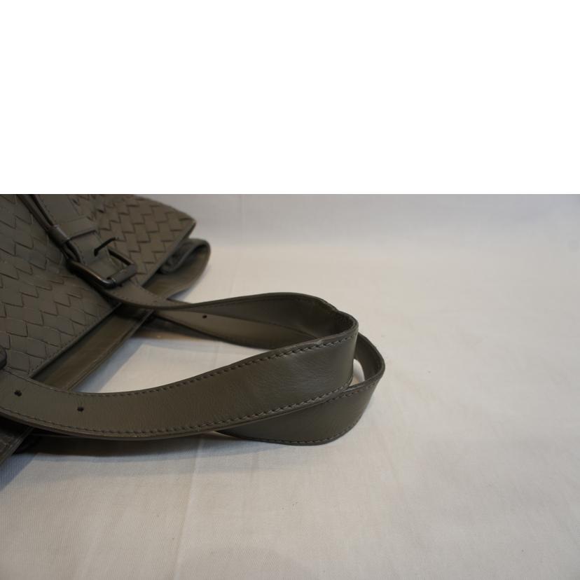 BOTTEGA VENETA ボッテガヴェネタ/イントレチャートトート/グレー//ABランク/92