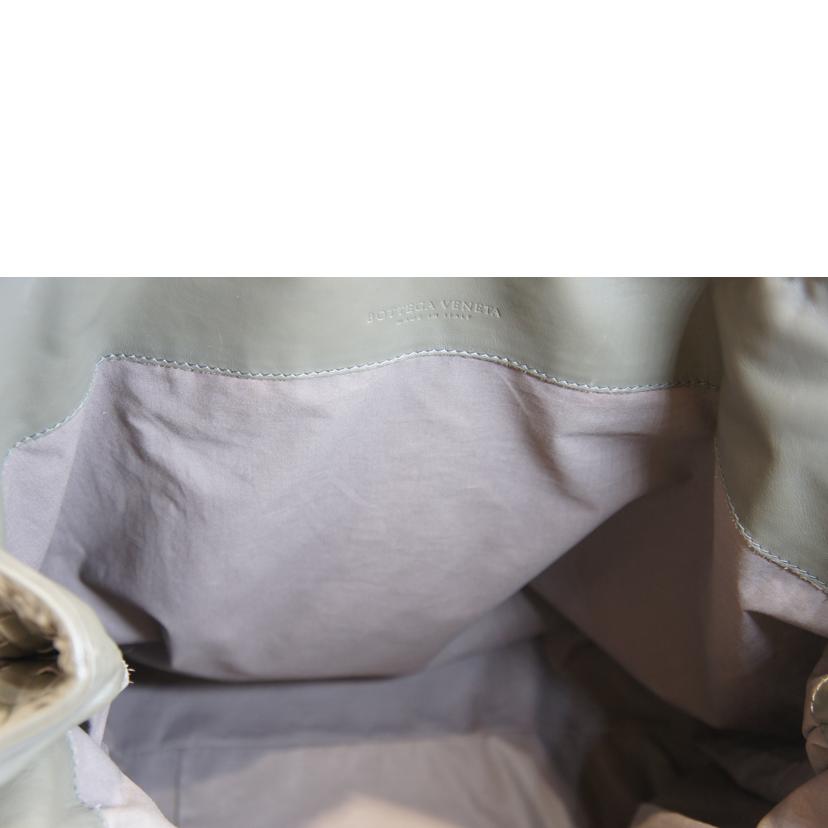 BOTTEGA VENETA ボッテガヴェネタ/イントレチャートトート/グレー//ABランク/92