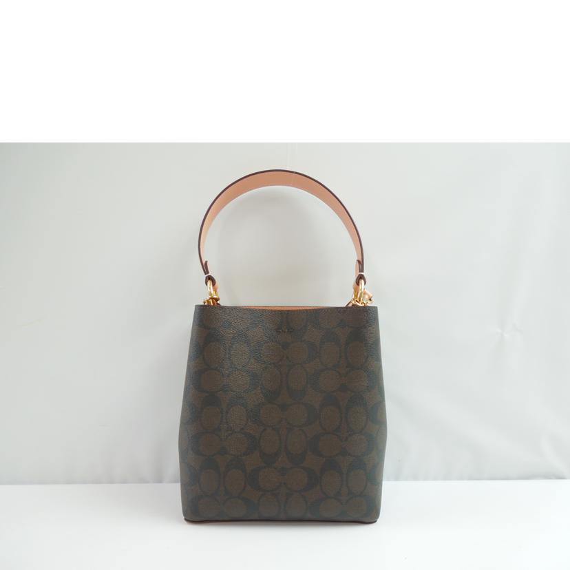 COACH コーチ/ラグジュアリーシグネチャースモールタウンバケット/2312//J2123/Aランク/83