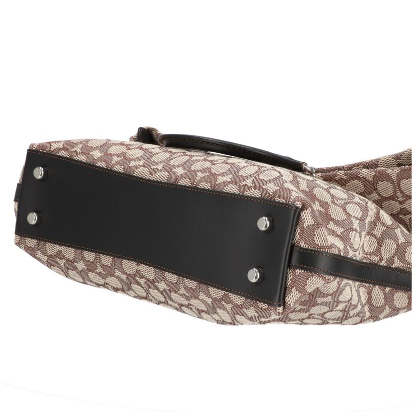 COACH コーチ/シグネチャーテキスタイルロウフォルドオーバートート/CE479//H22**/Aランク/77