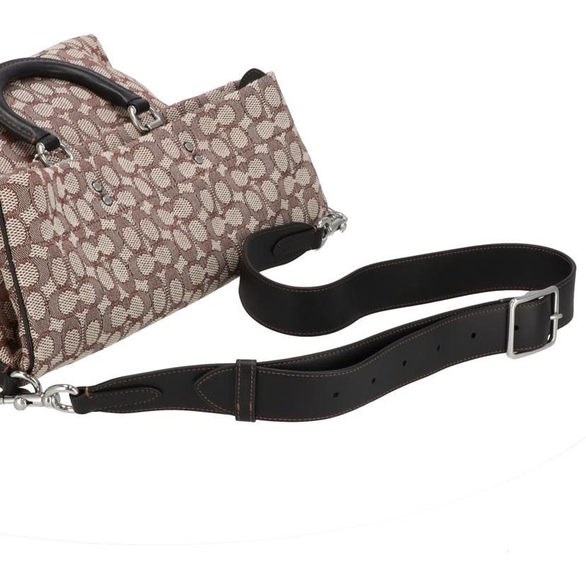 COACH コーチ/シグネチャーテキスタイルロウフォルドオーバートート/CE479//H22**/Aランク/77