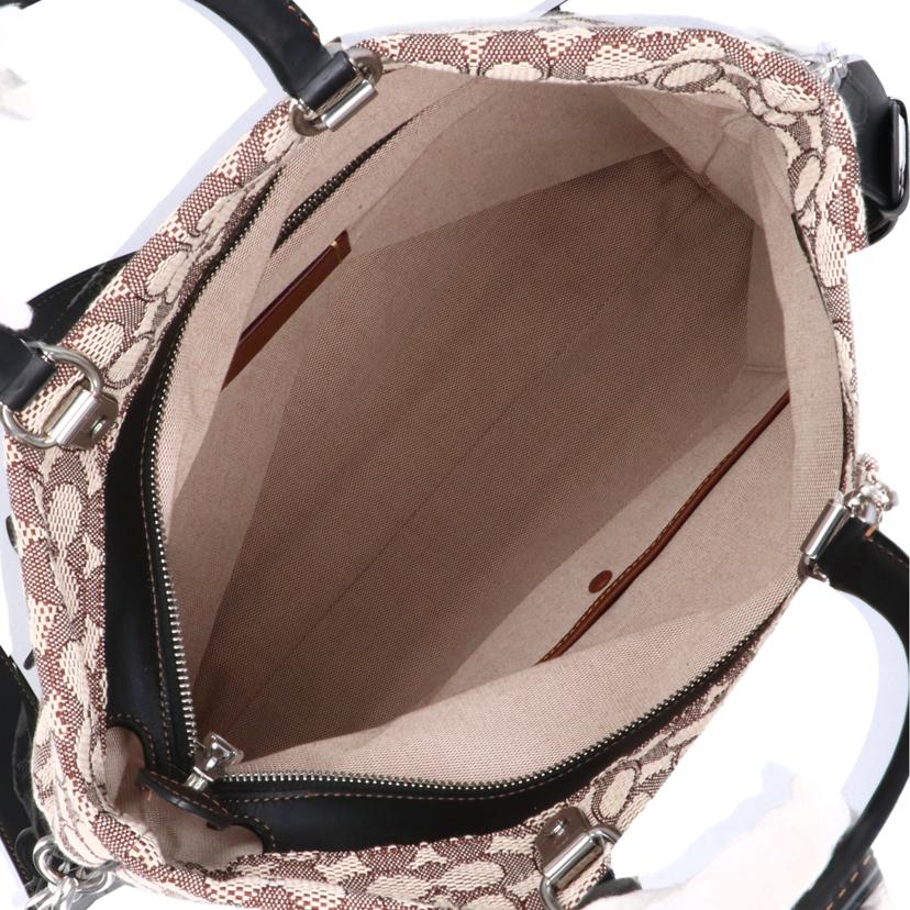 COACH コーチ/シグネチャーテキスタイルロウフォルドオーバートート/CE479//H22**/Aランク/77