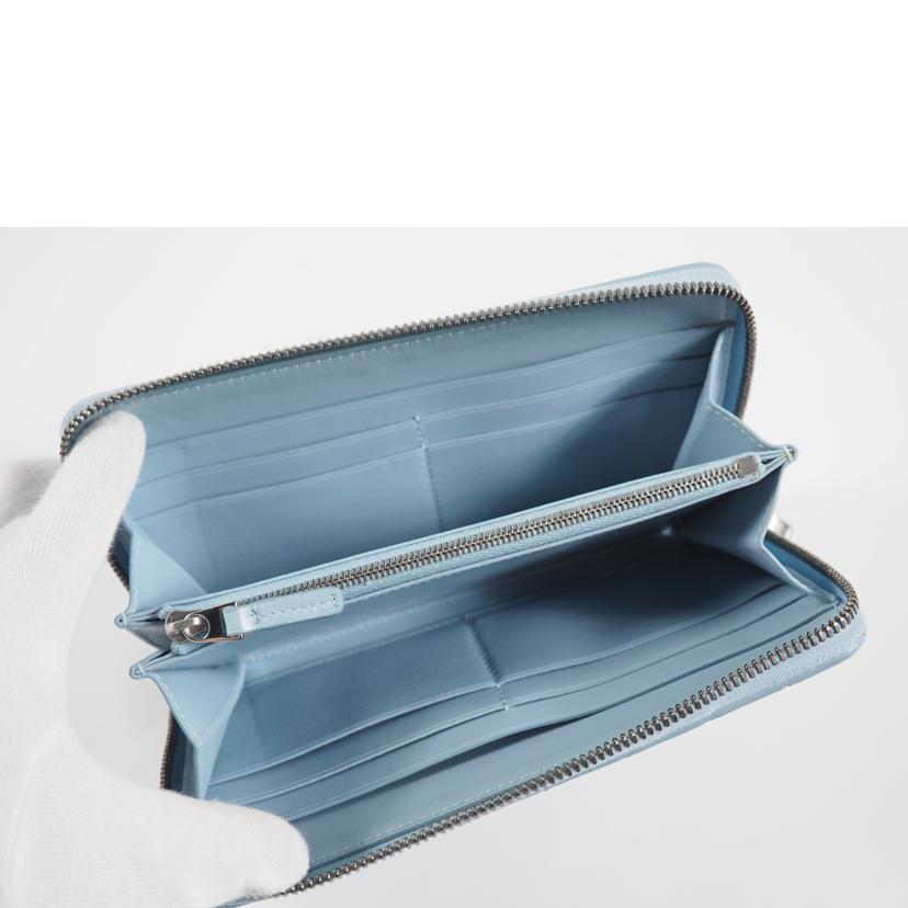 BOTTEGA VENETA ボッテガヴェネタ/ラウンドファスナー長財布 イントレチャート//ABランク/79