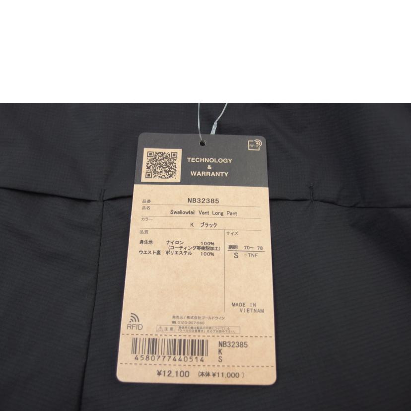 THE NORTHFACE/NORTHFACE スワロテイル ベントパンツ/NB32385//SAランク/83
