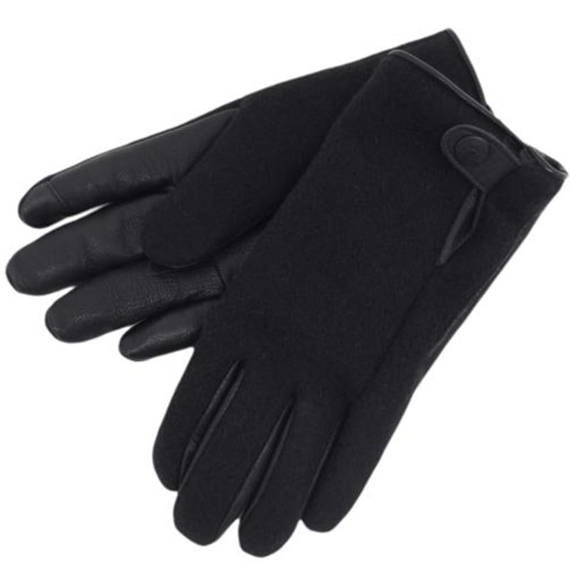 UGG アグ/スナップ タブ ファブリック テック グローブ/ブラック/18836BX//SAランク/04