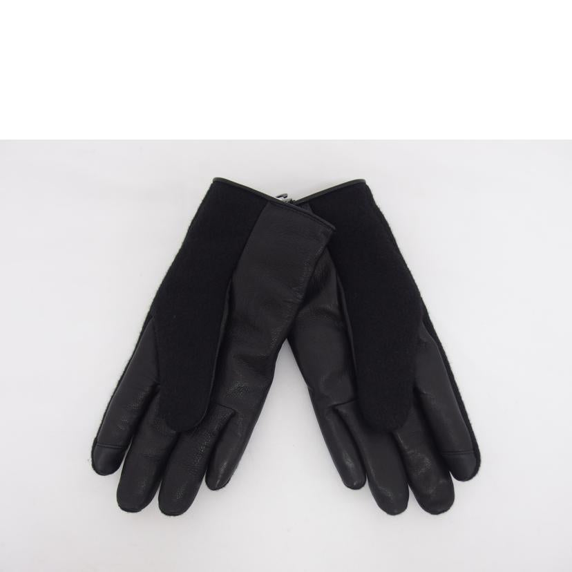 UGG アグ/スナップ タブ ファブリック テック グローブ/ブラック/18836BX//SAランク/04