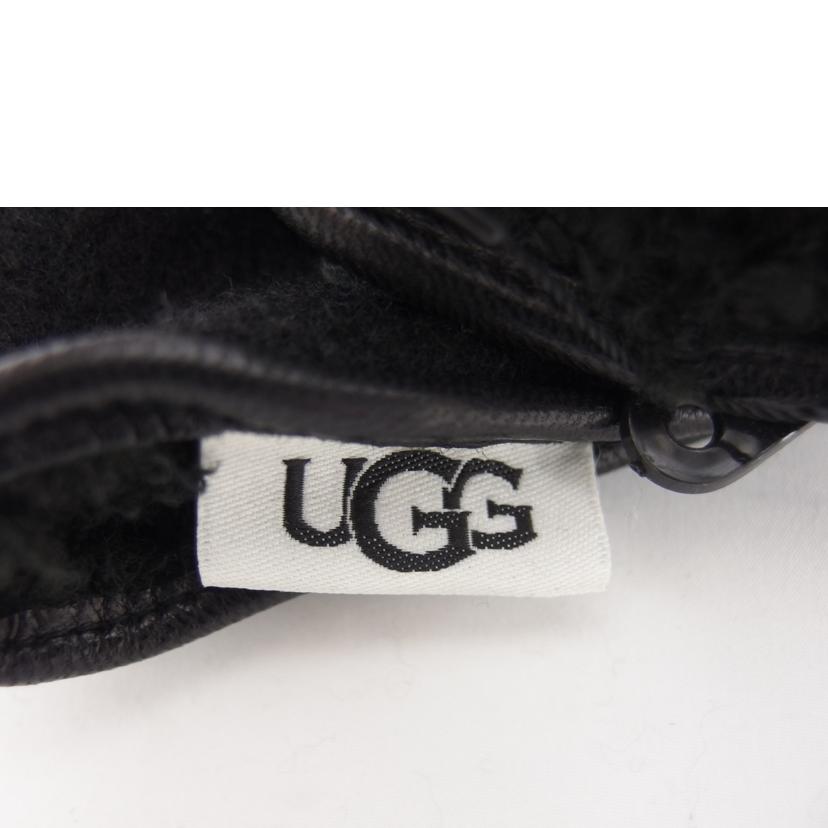 UGG アグ/スナップ タブ ファブリック テック グローブ/ブラック/18836BX//SAランク/04