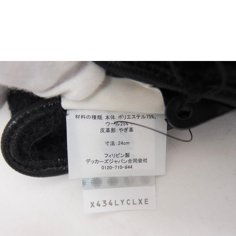 UGG アグ/スナップ タブ ファブリック テック グローブ/ブラック/18836BX//SAランク/04