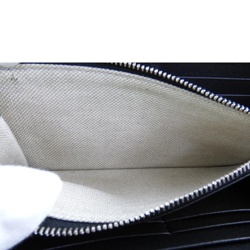 JIMMY CHOO ジミーチュウ/レザーラウンドファスナースタッズ長財布//Aランク/64