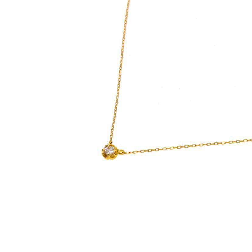 AHKAH アーカー/ K18ダイヤネックレス//Aランク/75