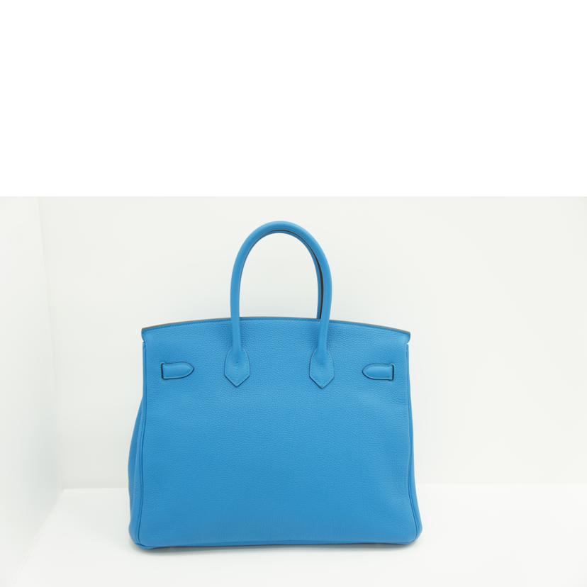 HERMES エルメス/バーキン35/トゴ/ブルーザンジバル//A刻印HA007 KZ/Aランク/75