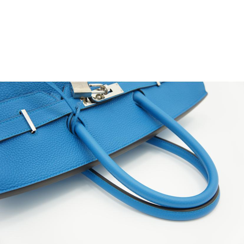 HERMES エルメス/バーキン35/トゴ/ブルーザンジバル//A刻印HA007 KZ/Aランク/75