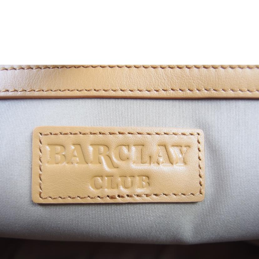 BARCLAY CLUB バークレークラブ/バークレークラブ レザー2wayショルダーバッグ キャメル//ABランク/83