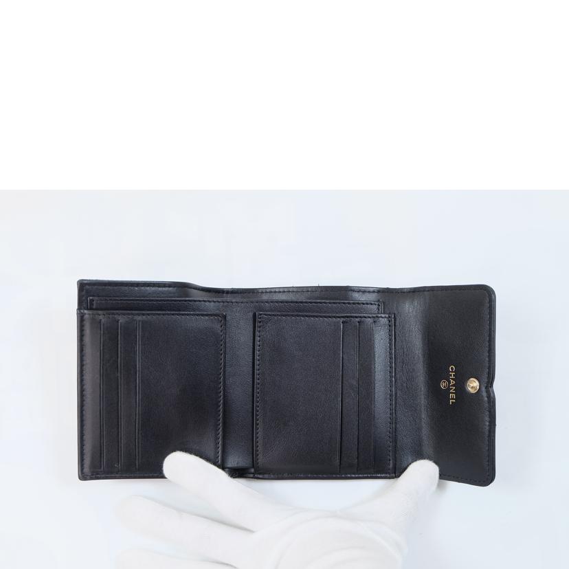 CHANEL シャネル/CCフィリグリーマトラッセ3つ折り財布/A81940//28786295/Aランク/71