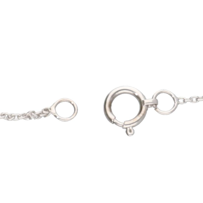 / K18WGダイヤネックレス 0.21ct//Aランク/75