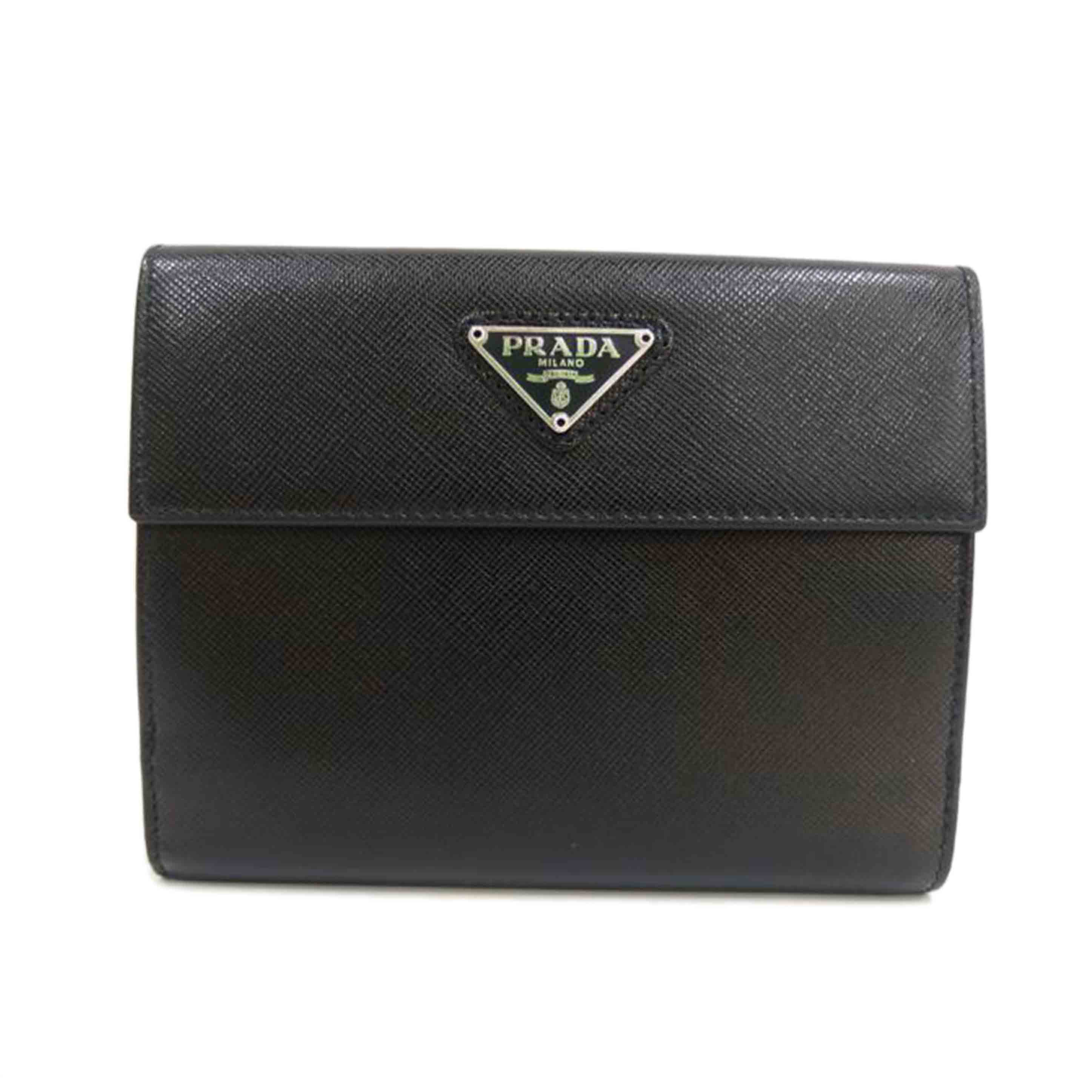 PRADA プラダ/サフィアーノ・三つ折り財布//Aランク/82
