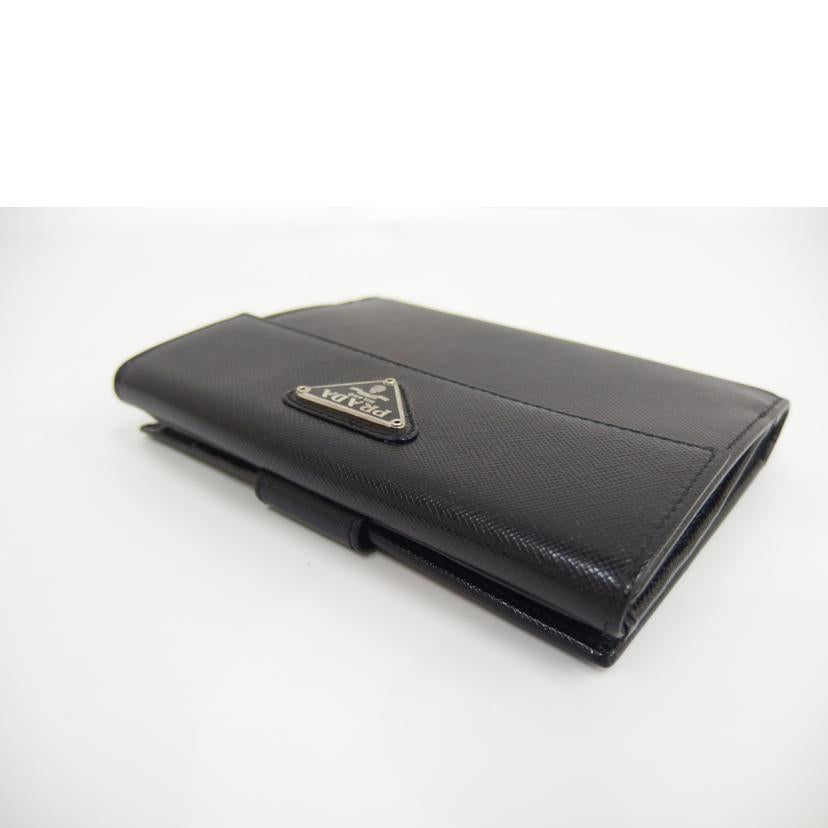 PRADA プラダ/サフィアーノ・三つ折り財布//Aランク/82