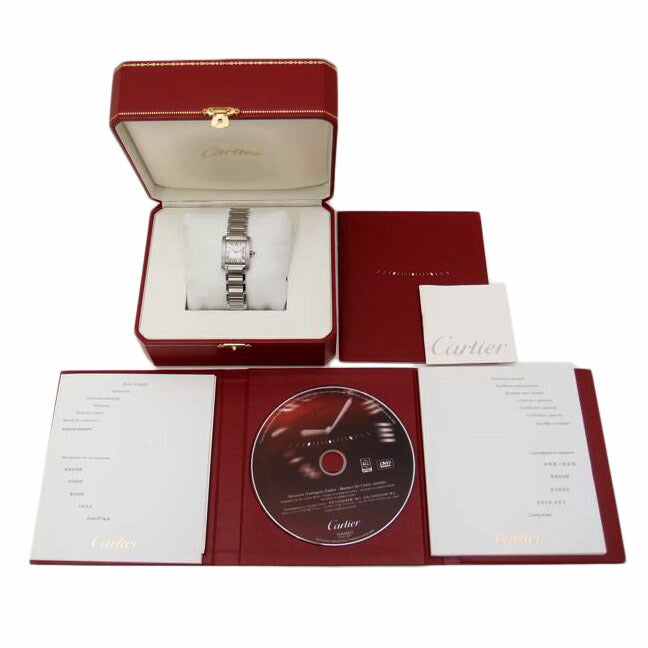 Cartier カルティエ 腕時計 ステンレス レディース/タンクフランセーズSM/クォーツ/W51008Q3//2384458837SX/Aランク/69