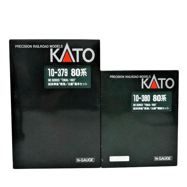 KATO カトー/80系準急東海/比叡セット/10-379/380//ABランク/42