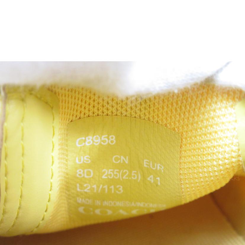 COACH コーチ/COACH シグネチャースリッポン 25.5cm/C8958//ABランク/70