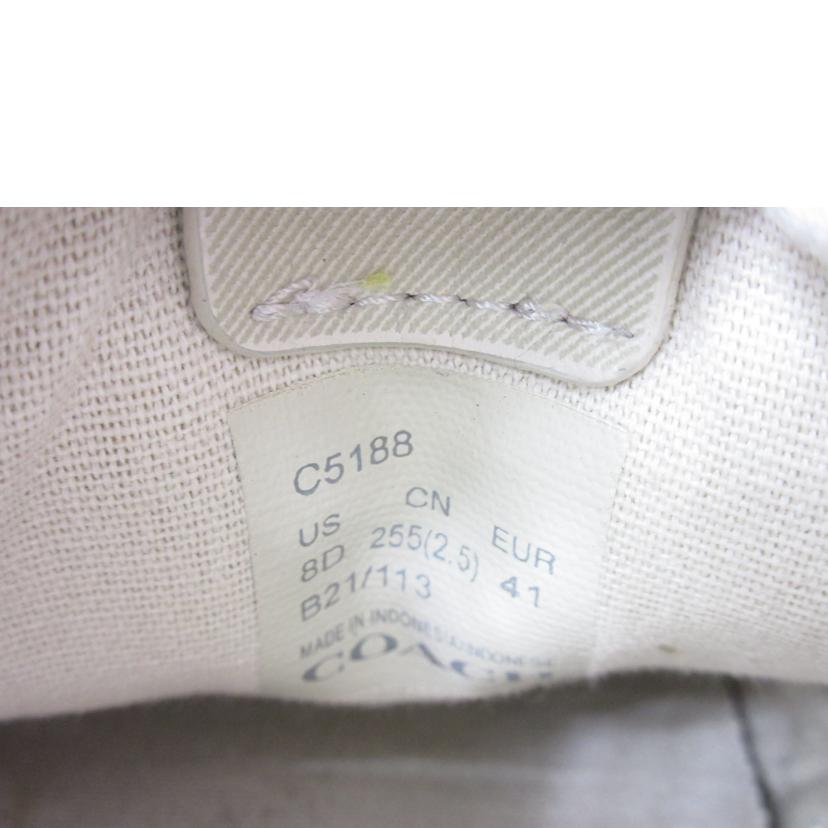 COACH コーチ/COACH シグネチャー スニーカー 25.5cm/C5188//ABランク/70