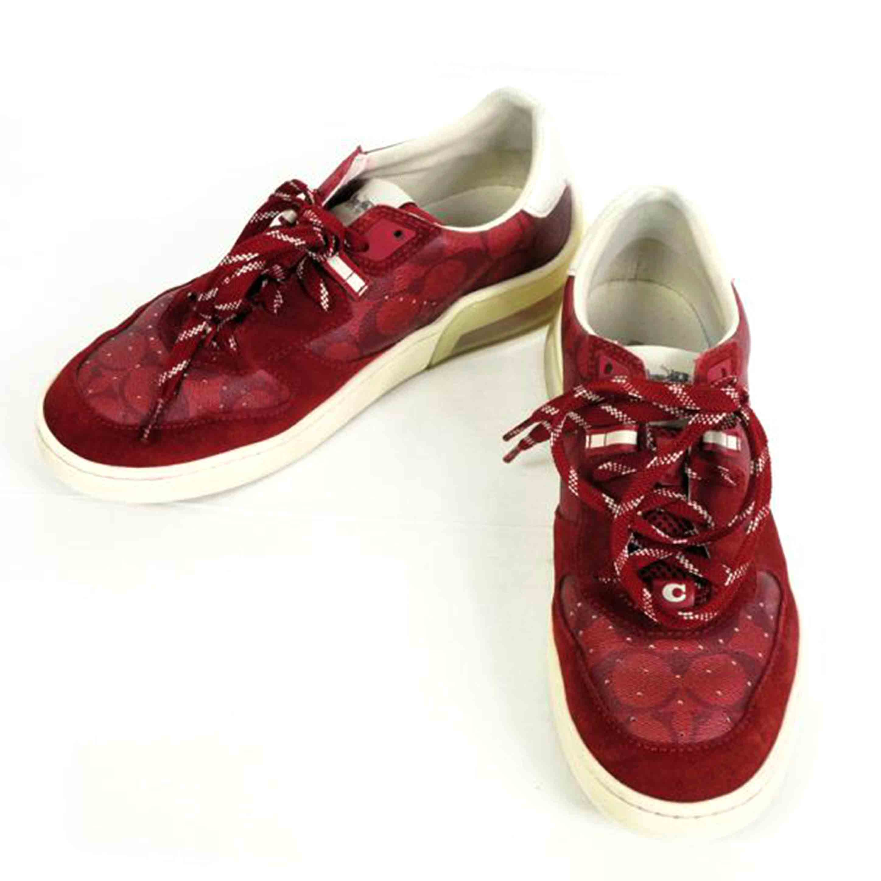 COACH コーチ/シグネチャー シティソールスニーカー 25.5cm/C1573//ABランク/70