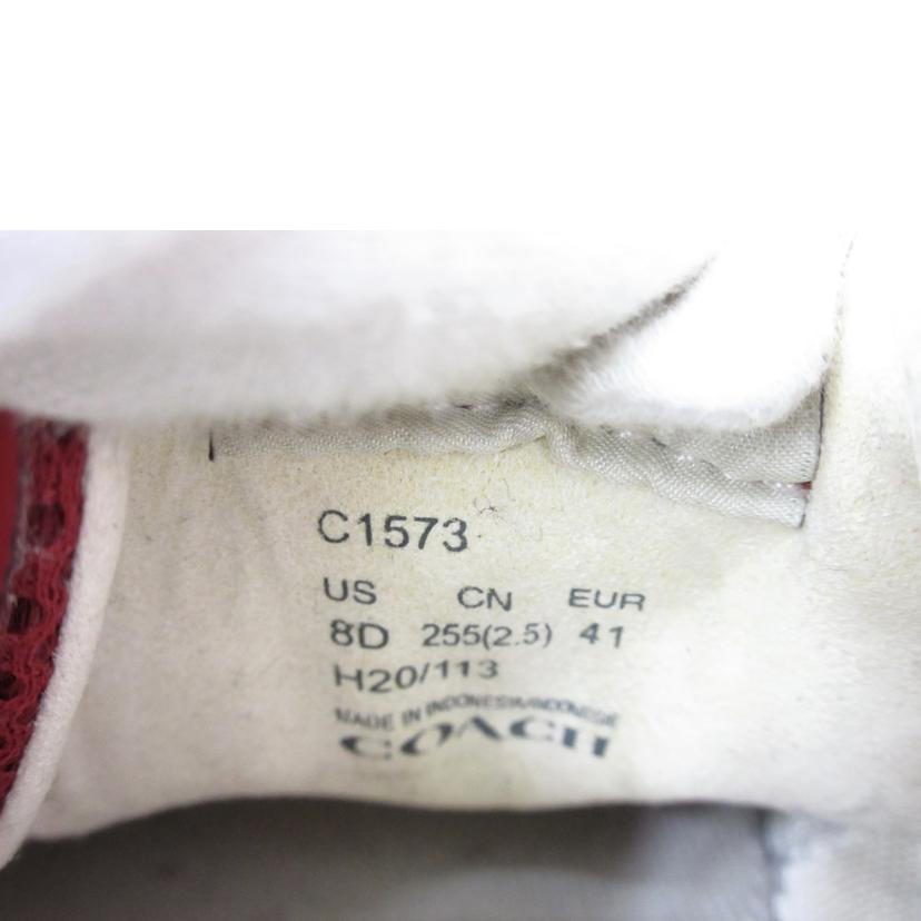 COACH コーチ/シグネチャー シティソールスニーカー 25.5cm/C1573//ABランク/70