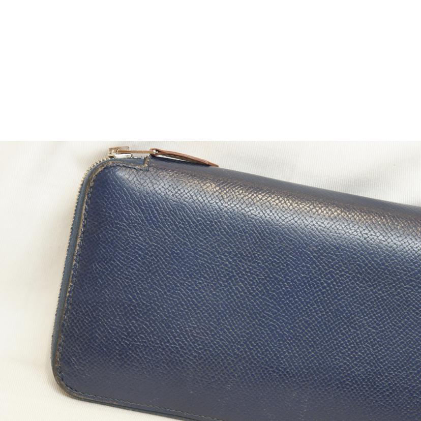 HERMES エルメス/ アザップロングシルクイン 紺//T/Bランク/92