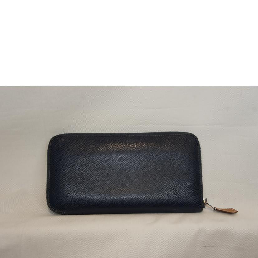 HERMES エルメス/ アザップロングシルクイン 紺//T/Bランク/92