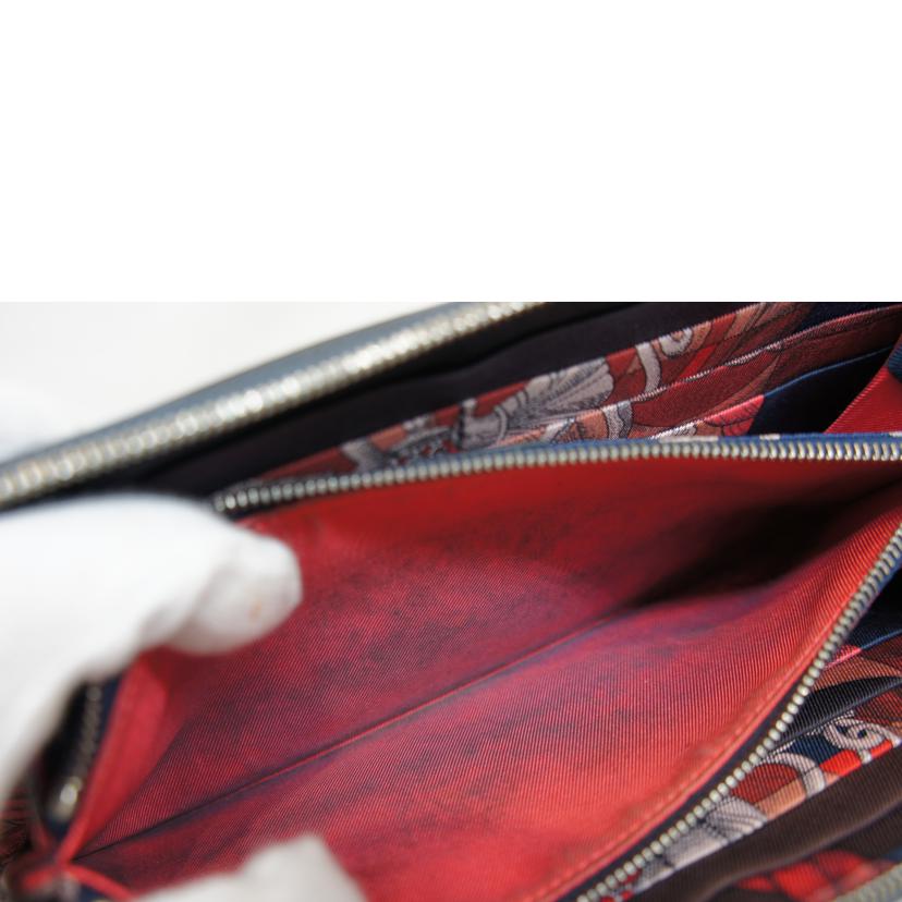 HERMES エルメス/ アザップロングシルクイン 紺//T/Bランク/92