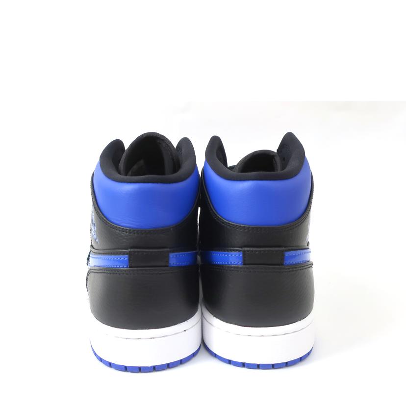 NIKE ナイキ/エアジョーダン1ミッド AIR JORDAN 1 MID/29.5cm/ブラック×ブルー/554724-068//Aランク/65