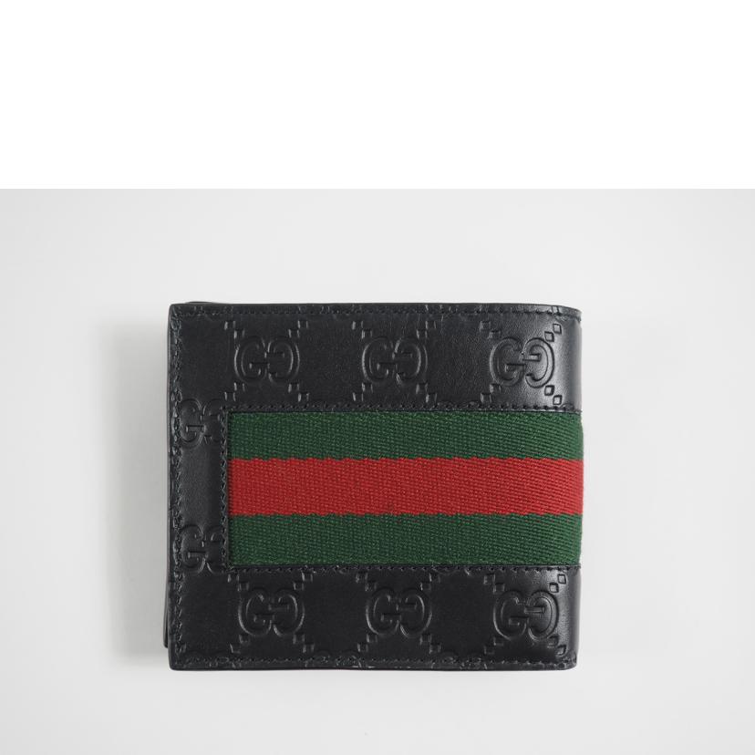GUCCI グッチ/GGスプリーム 二つ折財布/408826//534563/Aランク/79