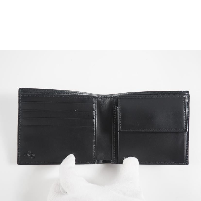 GUCCI グッチ/GGスプリーム 二つ折財布/408826//534563/Aランク/79