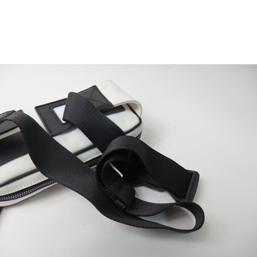 MONCLER モンクレール/ウエストポーチ/ベルトバッグ/白/F109A5M70110//Aランク/84