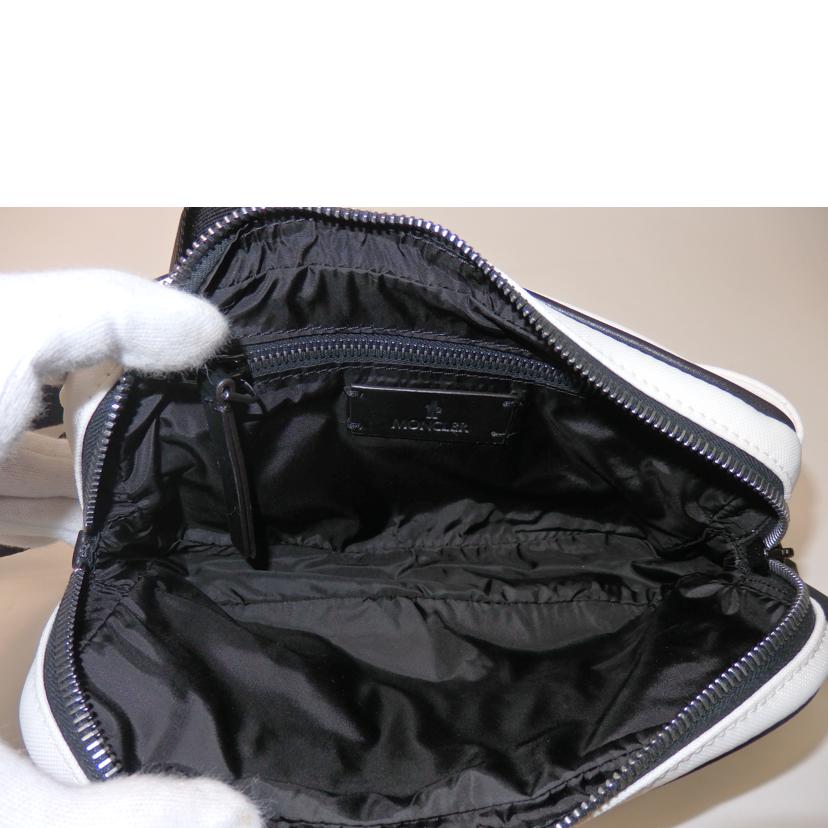 MONCLER モンクレール/ウエストポーチ/ベルトバッグ/白/F109A5M70110//Aランク/84