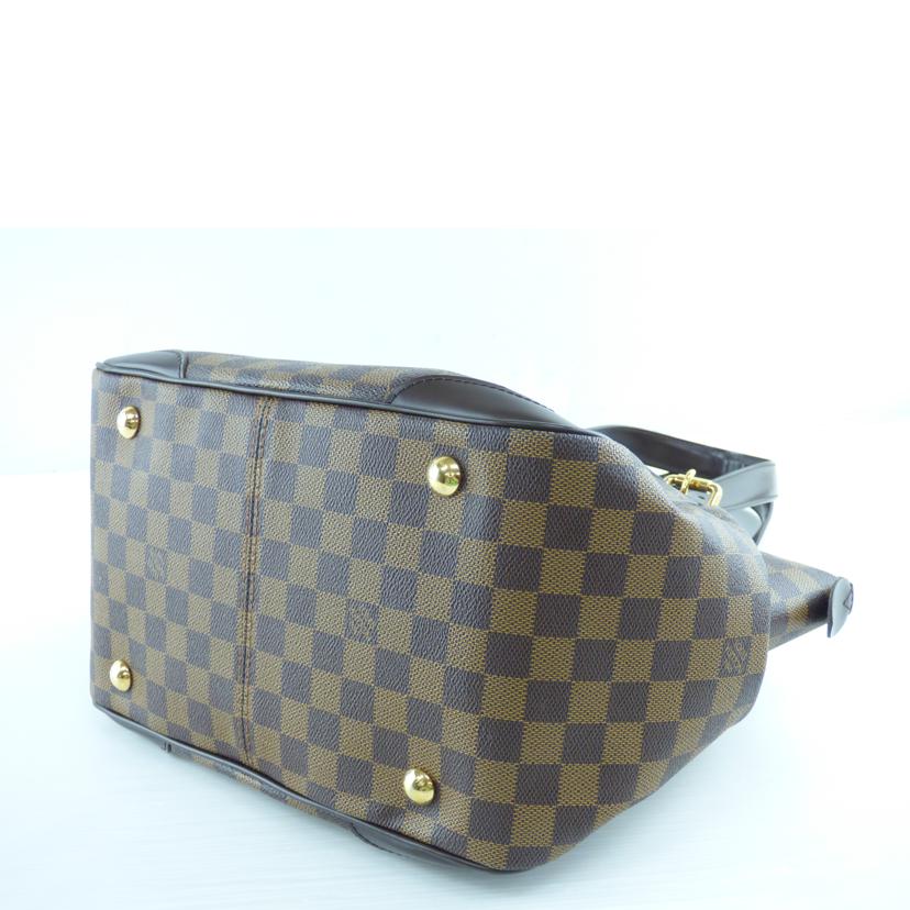 LOUIS VUITTON ルイヴィトン ルイ・ヴィトン ビトン ダミエ・エベヌ 市松模様 ブラウン 茶 ショルダーバッグ ハンドバッグ トートバッグ ブラウン メンズ レディース 定番 人気 LV 斜め掛け 肩がけ/ヴェローナMM/ダミエ/エベヌ /N41118//VI2***/Aランク/64