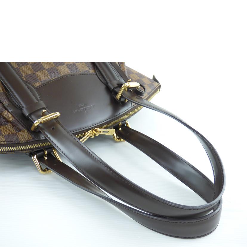 LOUIS VUITTON ルイヴィトン ルイ・ヴィトン ビトン ダミエ・エベヌ 市松模様 ブラウン 茶 ショルダーバッグ ハンドバッグ トートバッグ ブラウン メンズ レディース 定番 人気 LV 斜め掛け 肩がけ/ヴェローナMM/ダミエ/エベヌ /N41118//VI2***/Aランク/64