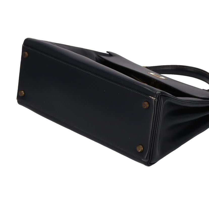 HERMES エルメス/ヴィンテージ/ケリー32/紺//2H○S刻印/ABランク/75